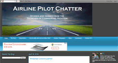 Desktop Screenshot of airlinepilotchatter.com