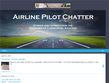 Tablet Screenshot of airlinepilotchatter.com